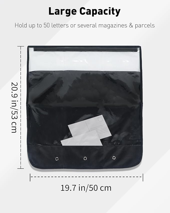 Uniclife Black Mail Slot Catcher - Image 2