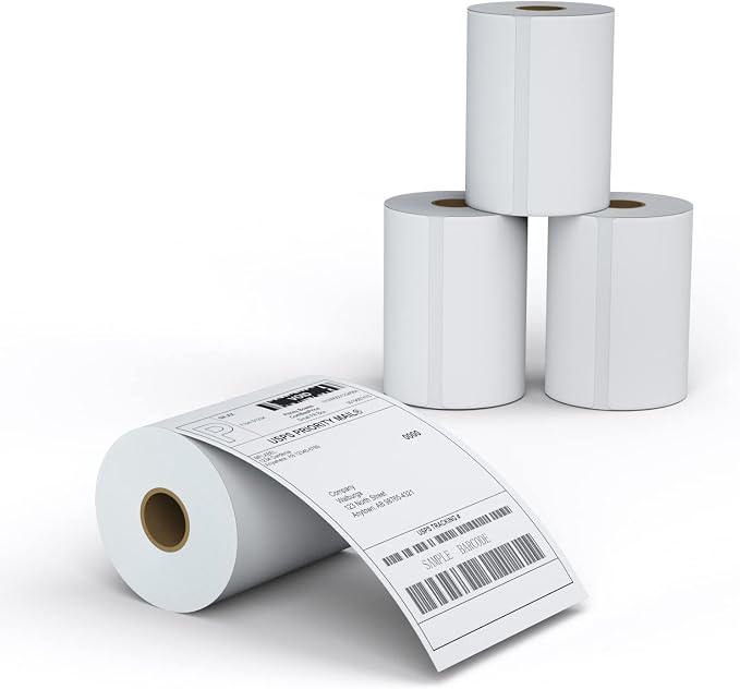 MFLABEL 4x6 Thermal Shipping Labels by MFLABEL