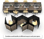 Provour Work Booth, Private Workstation, Room Divider, Office Pod, Acoustic - Image 7