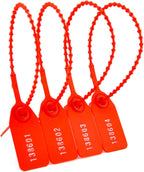 1000Pcs Plastic Tamper Shipping Seals Pull-Tite Security Seal Signage Numbered by Rasunkae