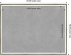Amanti Art Silver Framed Magnetic Board 19x25 Medium Vision Board - Image 4