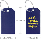 Portable Leather Travel Labels - Image 3