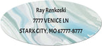 Made in USA Custom Return Address Stickers Labels Customized Mailing Label by HOOKAH+SUN