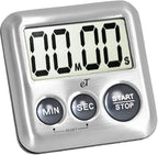 Elegant Digital Kitchen Timer Stainless Steel - Image 5