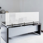KONKENIE Acrylic Office Privacy Partition Indoor Desk Divider Guard Rectangle by KONKENIE