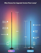 YIKBIK RGB Corner Floor Lamp - Image 4