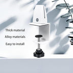 Heavy Duty Sneeze Guard Clamp For 0.1" to 1" Thick Panel, Desk Partition - Image 6
