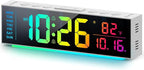 Digital Clock, Alarm Clock for Bedroom, Digital Wall Clocks for Classroom by Abovsare