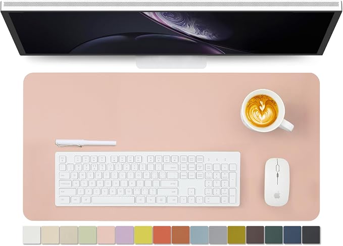 Leather Desk Mat by HOMIEAZICOZI