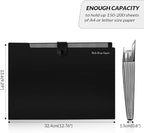 SKYDUE 8 Pockets Expanding File Folders, Accordion Folders, Portable Paper Bill - Image 5
