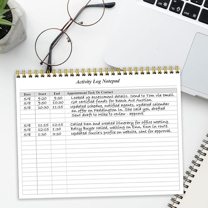 Getvow Activity Log Notepad - Image 6