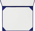 GraduationMall 8.5"x11" Smooth Padded Diploma Cover Certificate Holder Royal - Image 4