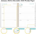 2026 Planner - Planner 2026 from January 2026 - December 2026, Weekly & Monthly - Image 3