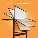 Rolling Dry Erase Board 96 x 46 - Image 5