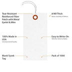SmartSign Blank White Shipping Tags - Image 4