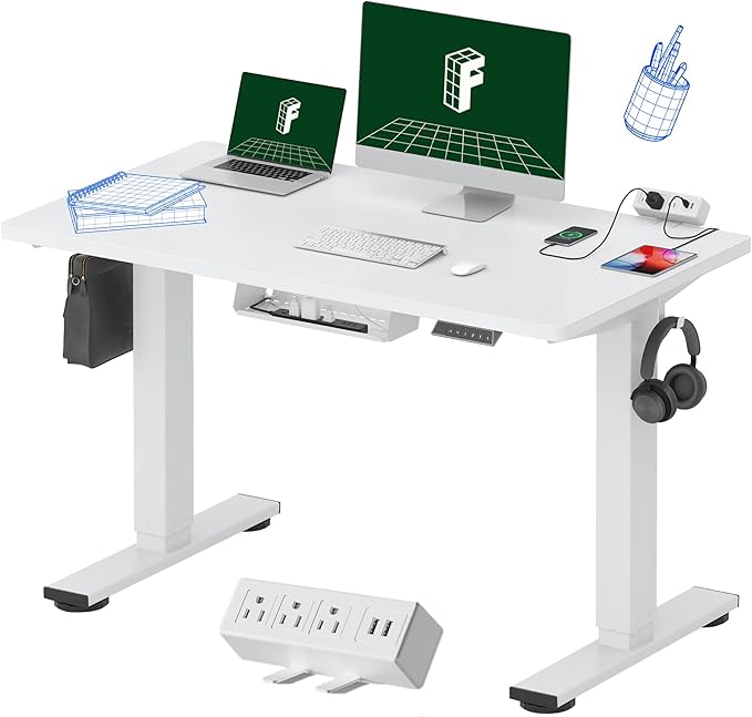 FLEXISPOT EN2 Whole-Piece Standing Desk by FlexiSpot