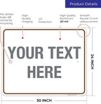 Custom Sign, Personalized Metal Signs, Customize - Image 3