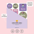 Large Name Labels for Kids - Image 3