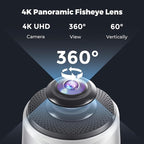 COOLPO Camera 360, 4K Video Conference Room Camera System, AI Driven Speaker - Image 6