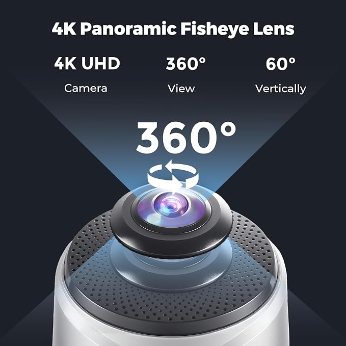 COOLPO Camera 360, 4K Video Conference Room Camera System, AI Driven Speaker - Image 6
