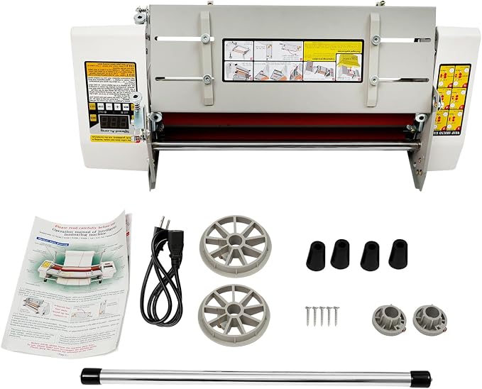 20.28" Laminator Machine, Hot&Cold Roller Laminating Machine, Single/Dual Sided - Image 9