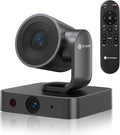 AV Access 4K Conference Room Camera, Dual Lens Cam, 3X Optical/5X Digital Zoom by ACTIONSGLOBALUSINC