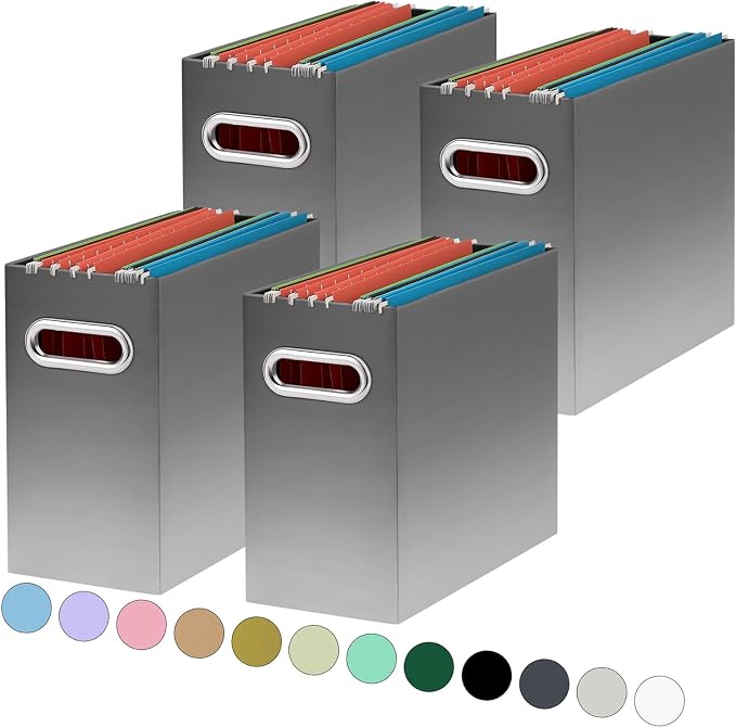 Oterri Cardboard File Organizer Box by Oterri