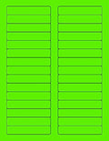 NextDayLabels - 8-1/2 x 11 Neon Color High Light Fluorescent Labels by NextDayLabels