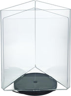 Azar Displays 193732 8.5" W x 11" H 3-Sided Sign Holder by AzarDisplays