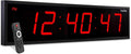 Ivation Huge Oversized 72" Large Digital LED Clock | Big Digital Clock by Ivation