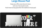 OHORTEB Custom Mouse Pad with Photo, Personalized Image Text Laptop Desk Mat - Image 6
