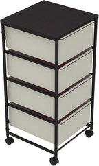 CASUNER Small Cabinet with Drawers Rolling 4 Drawer Mobile File Cabinet - Image 7