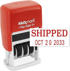 MaxMark Self-Inking Rubber Date Office Stamp by Maxmark