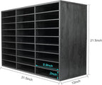 PAG Mail Sorter Organizer, Wood Literature Organizer, Student Mailbox - Image 5