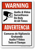 SmartSign 14 x 10 inch “Warning by SmartSign