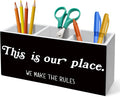 HUKINE This Is Our Place We Make the Rules Pen Holder by Unknown