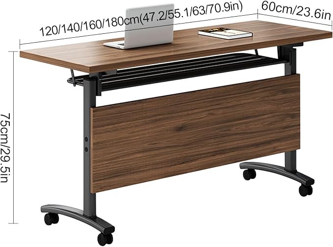 Conference Table, Folding Conference Room Tables Modern Folding Training Table - Image 2
