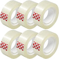 Turxayox 6 Rolls Transparent Tape Refills, Hand Tearable, 3/4 x 1000 Inches by Turxayox