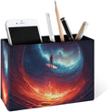 Famame Astronaut Surfing Space Wave Pencil Holder by Famame