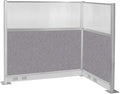 Versare Pre-Configured Hush Panel Electric Cubicle | Workstation Divider Walls by VERSARE