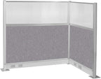 Versare Pre-Configured Hush Panel Electric Cubicle | Workstation Divider Walls by VERSARE
