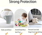Chaexii Premium Polyester Sofa Arm Cover, Scratch Resistant Protector Covers - Image 3