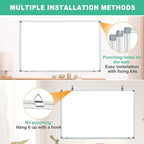 H-Qprobd 4' x 3' Whiteboard Dry Erase White Board - Image 3