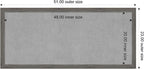 Amanti Art Grey Framed Magnetic Board 23x51 Oversize Vision Board - Image 3