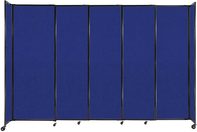 Versare Straightwall Sliding Portable Wall Partition | Freestanding Office by VERSARE