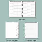POPRUN Planner 2025-2026 Academic Weekly Calendar - Image 5