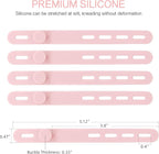 Donruby 24Pcs Silicone Cable Ties - Image 2