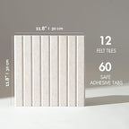 VIVELDA Large Bulletin Board 48"x36" - Image 2