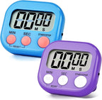 2 Pack Pack Digital Kitchen Timer Magnetic Digital Timer by Unknown