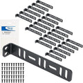 ICC 6” Metal L-Shaped Cable Management Bracket, Vertical/Horizontal, Rack or by ICC